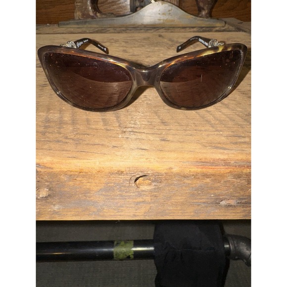 BRIGHTON SUNGLASSES FRAME CENTRAL PARK 61-15 TORTOISE SILVER HANDMADE A11257-125 - Picture 1 of 7